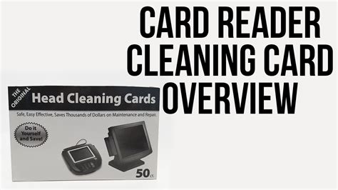 smart card cleaner|youtube card reader cleaning card.